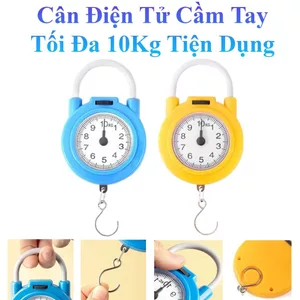Cân Điện Tử Cầm Tay Tối Đa 10Kg Tiện Dụng