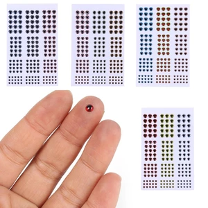 183 Cái/Lốc Mồi Câu Cá Mắt Ba Chiều 3D 3-6mm - Nhãn Dán Mắt Cá Nhân Tạo