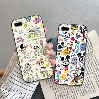 Ốp lưng iPhone 6 6s 7 7p 8 8p Plus In hoạt hình dễ thương chống sốc, mềm bảo vệ camera