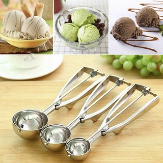 Muỗng Múc Kem Bằng Inox Không Gỉ Tiện Dụng Dài 22Cm
