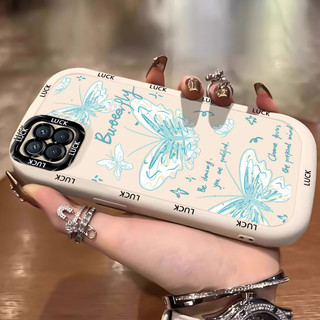 Ốp Lưng OPPO A93 2020 Reno 4F Reno4 F Reno 4 Lite F17 Pro Case Đáng yêu Vẽ Bướm nhỏ đẹp