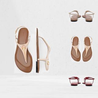 Dép PEDRO Leather T-Bar Sandals - PW1-66480123 chính hãng đủ bill