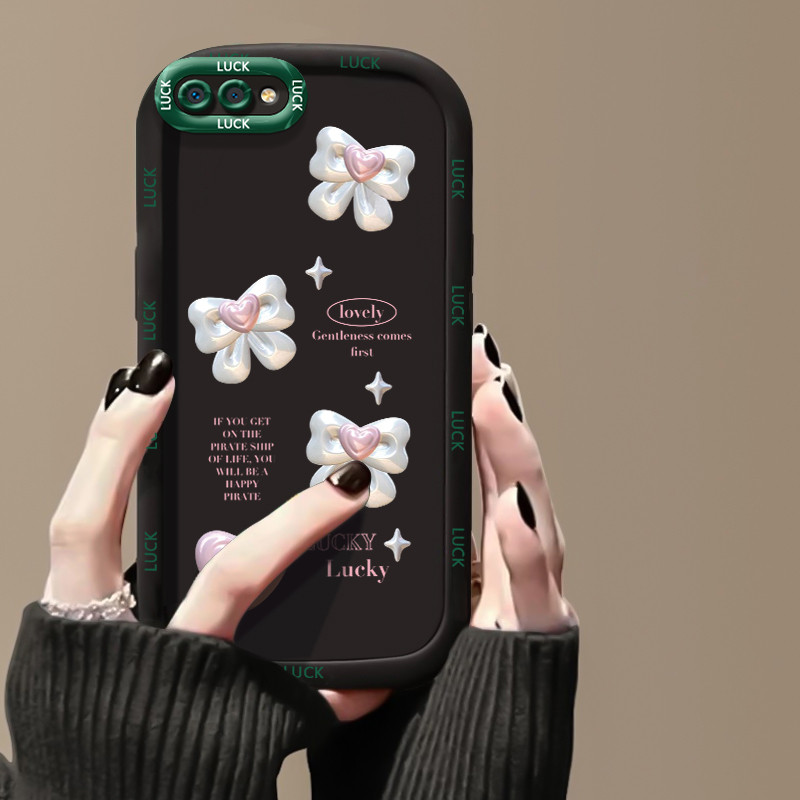 Ốp Lưng Realme C2 C2s OPPO A1K Silicon Case Hoạt hình Bowknot