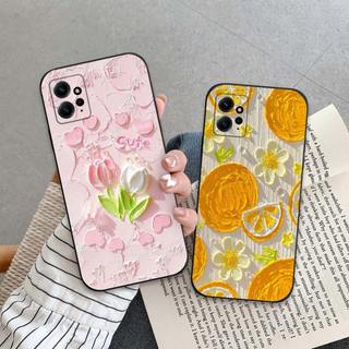 Ốp lưng Xiaomi Redmi Note 12 / Note 12 Pro / Note 12 Turbo In hình Hoa xinh dễ thương chống sốc, mềm bảo vệ camera