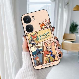 Ốp lưng Vivo IQOO Neo 9 In hoạt hình dễ thương chống sốc, mềm bảo vệ camera