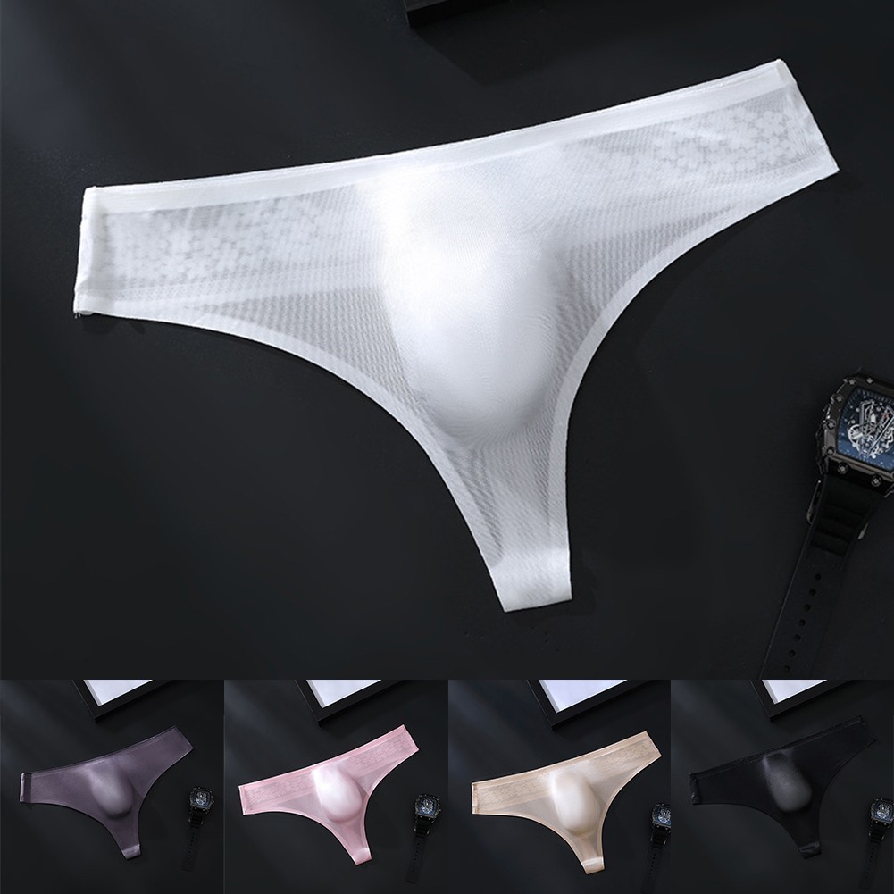 [COSYH] Quần Lót Nam Vải Ice Silk Có Túi Bulge và Co Giãn Tốt
