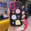 Ốp Lưng OPPO A17 A17K Case Với Lanyard Quái vật nhỏ