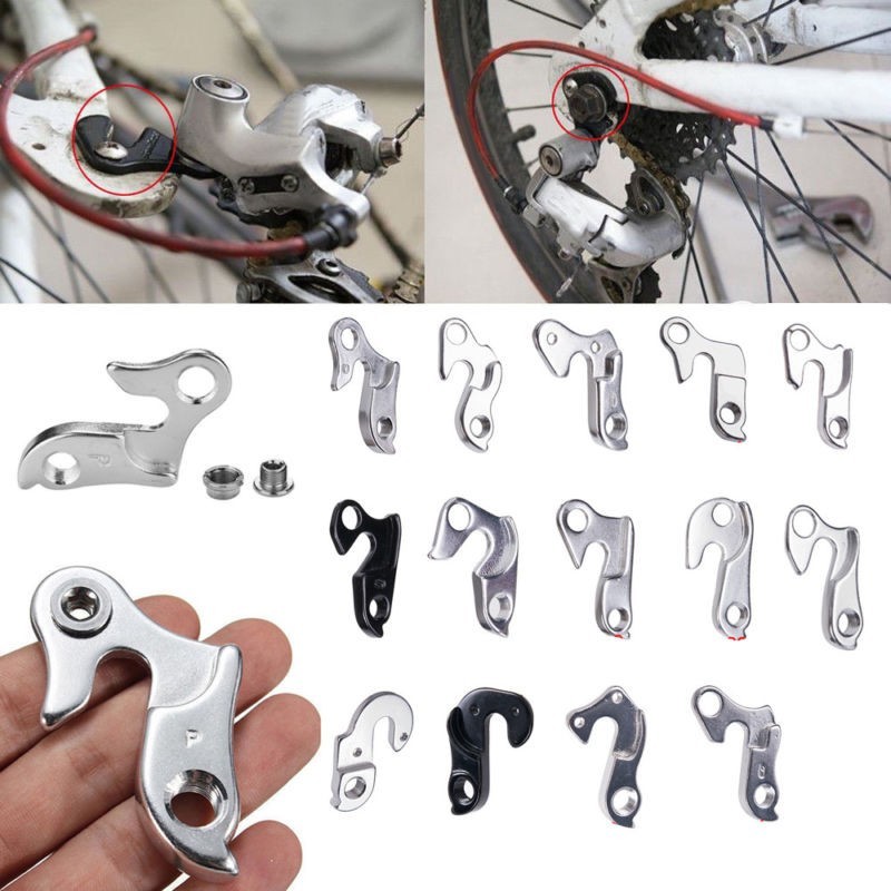 Hợp kim nhôm Xe đạp Xe đạp Derailleur Móc treo Phụ kiện bánh sau
