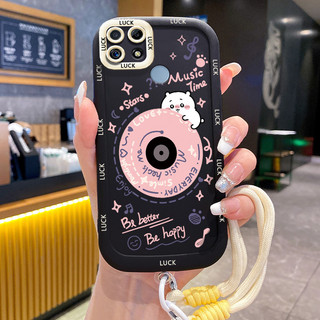 Ốp Lưng Realme C12 C15 C25 C25s C21Y C25Y Narzo 20 Narzo 30A Narzo 50A Case Dễ thương Với Lanyard