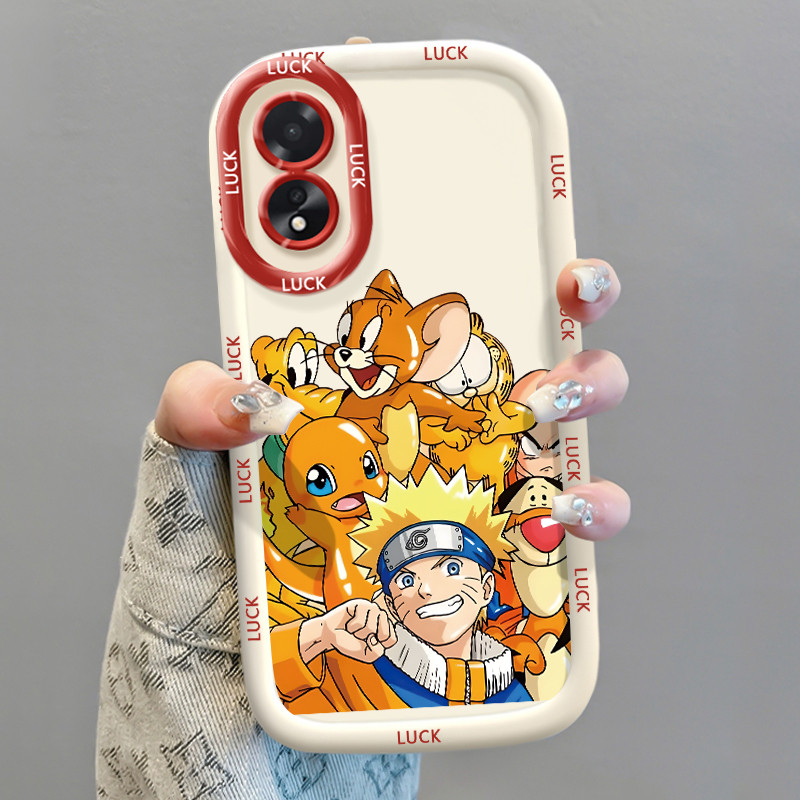 Ốp Lưng OPPO A18 A38 Silicon Case Vỏ mềm Hoạt hình