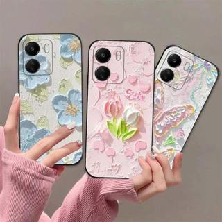 Ốp lưng Xiaomi Redmi 13C / Poco C65 In hình Hoa xinh dễ thương chống sốc, mềm bảo vệ camera