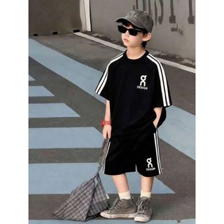 MBCB02 - Bộ cotton MBCKids sọc vai nhiều màu cho bé trai size 1-14y
