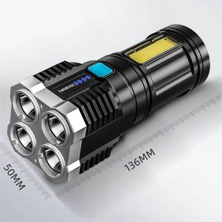 Đèn Pin Cầm Tay Siêu Sáng 4 Bóng Toma S03