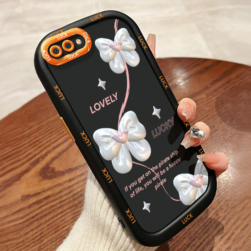 Ốp Lưng Realme C2 C2s OPPO A1K Silicon Case Hoạt hình Bowknot