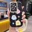 Ốp Lưng OPPO A79 5G A2 5G Case Với Lanyard Quái vật nhỏ