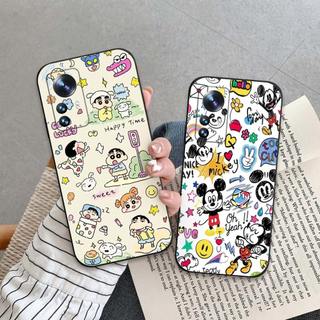Ốp lưng Xiaomi 12 / 12T / 12X / Xiaomi 12 Pro In hoạt hình dễ thương chống sốc, mềm bảo vệ camera