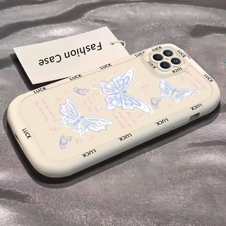 Ốp Lưng OPPO A93 2020 Reno 4F Reno4 F Reno 4 Lite F17 Pro Case Đáng yêu Vẽ Bướm nhỏ đẹp