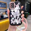 Ốp Lưng OPPO A55 4G Case Vẽ bướm đẹp Với Lanyard