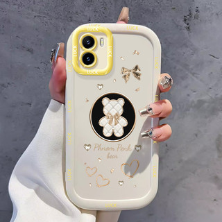 Ốp Lưng VIVO Y15S Y15A Y15C Y01 Silicon Case Sáng tạo hoa hồng