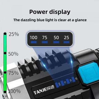 Đèn Pin Cầm Tay Siêu Sáng 4 Bóng Toma S03