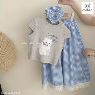 MLSBCC.7602 - Set bộ Melisa trẻ em 2 màu size 2-12y