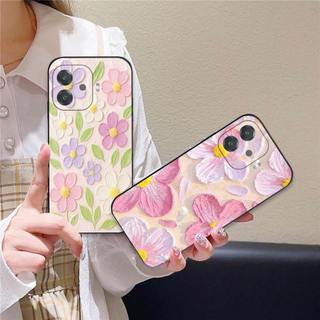 Ốp lưng Vivo IQOO Z9 Turbo In hình Hoa xinh dễ thương chống sốc, mềm bảo vệ camera