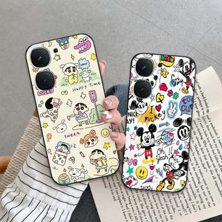 Ốp lưng Vivo IQOO Neo 9 In hoạt hình dễ thương chống sốc, mềm bảo vệ camera