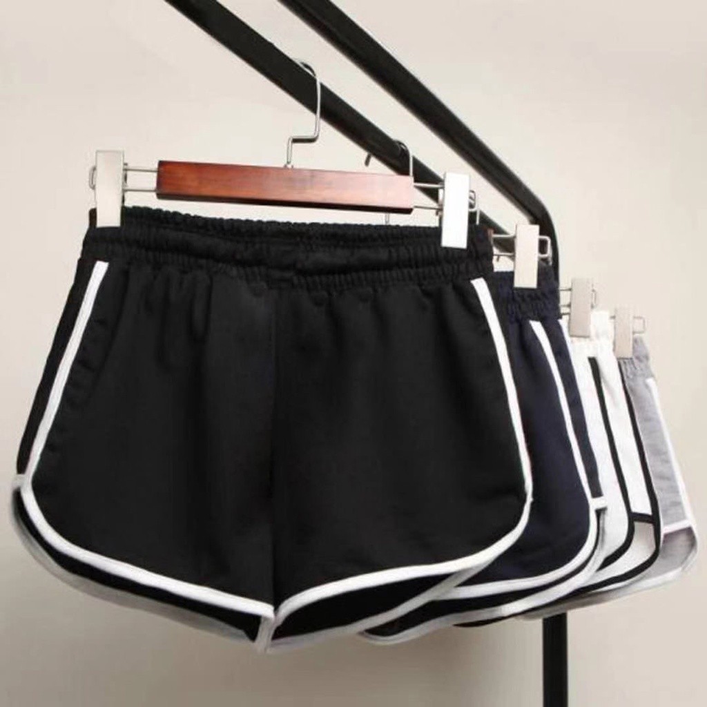 Quần Short Thể Thao Hàn Quốc Nữ Tập Yoga Chạy Bộ Quần Short Rời Thường Ngày Nhà Bộ Đồ Ngủ Mùa Hè Đi Biển Quần Quần Nữ