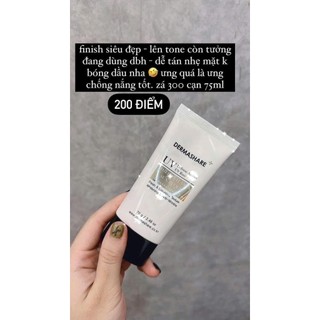 Kem Chống Nắng Dermashare UV Shield Vitamin Sun Block SPF50+ Pa++++ Nâng Tone Chính Hãng 70g -Bebeau