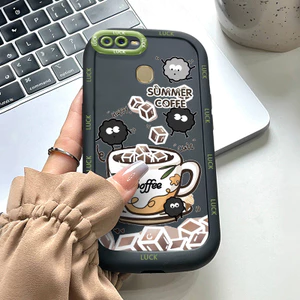 Ốp Lưng OPPO A7 A5s A12 A12s A11K Silicon Case Cà phê sáng tạo