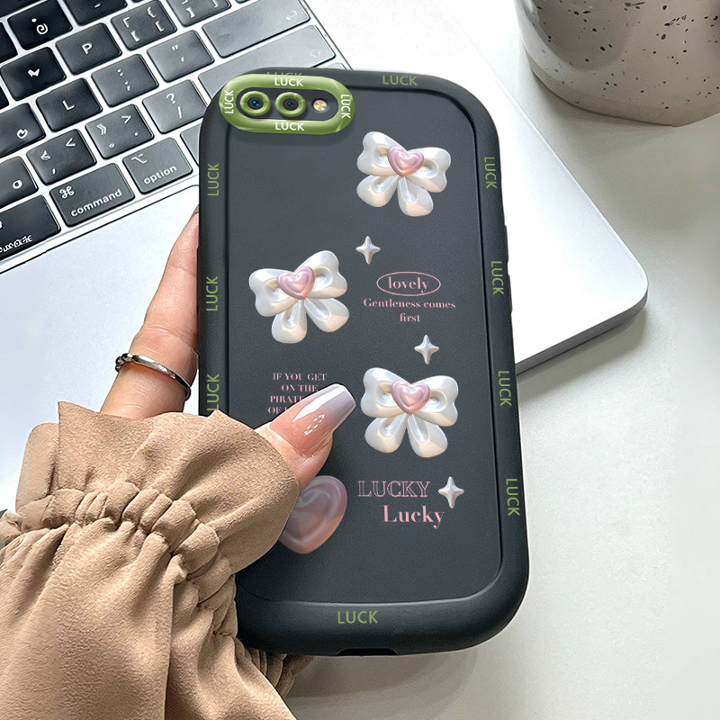 Ốp Lưng Realme C2 C2s OPPO A1K Silicon Case Hoạt hình Bowknot