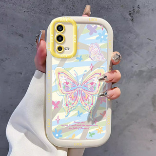 Ốp Lưng OPPO A55 4G Case Vẽ Bướm nhỏ đẹp Dễ thương