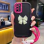 Ốp Lưng OPPO A16 A16s A54s Case Mẫu Bowknot Với Lanyard