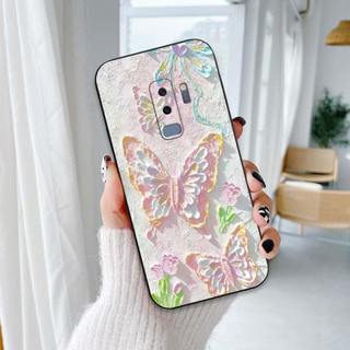 Ốp lưng Samsung S9 / S9 Plus In hình Hoa xinh dễ thương chống sốc, mềm bảo vệ camera