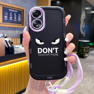 Ốp Lưng OPPO A58 4G A78 4G A58 5G A58X 5G A78 5G A1X 5G A2X 5G Case Mẫu Tính cách Với Lanyard