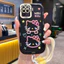 Ốp Lưng OPPO A94 Reno 5F Reno5 F Reno 5 Lite F19 Pro Case Vẽ Mèo Nhỏ Với Lanyard