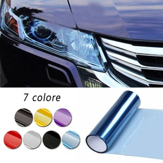 [HOT] Phim Vinyl Bọc Đề Can Đèn Pha Ô Tô Đèn Hậu Sương Mù Dán Tint