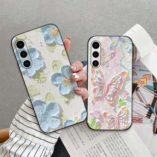 Ốp lưng Samsung A36 / A56 In hình Hoa xinh dễ thương chống sốc, mềm bảo vệ camera