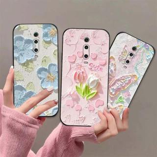 Ốp lưng Xiaomi Redmi K20 / K20 Pro / Mi 9T Pro In hình Hoa xinh dễ thương chống sốc, mềm bảo vệ camera