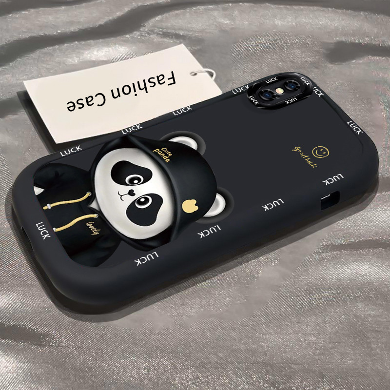 Ốp Lưng iPhone X Xs Xr Xs Max 7 Plus 8 Plus Silicon Case Gấu Nhỏ Đáng yêu