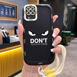 Ốp Lưng Samsung A12 4G A12 5G M12 F12 A22 M22 M32 Case Mẫu Tính cách Với Lanyard
