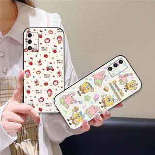 Ốp lưng Oppo A74 / A94 / A95 In hoạt hình dễ thương chống sốc, mềm bảo vệ camera