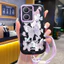 Ốp Lưng VIVO Y03 Y03T Y18 Y18E Y18I Y18T Y28s 5G Y37 5G Case Vẽ bướm đẹp Với Lanyard