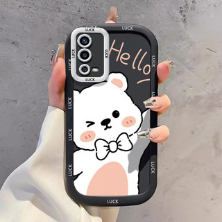 Ốp Lưng OPPO A55 4G Silicon Case Đáng yêu Gấu Nhỏ