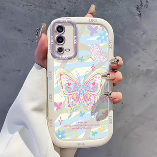 Ốp Lưng OPPO A55 4G Case Vẽ Bướm nhỏ đẹp Dễ thương