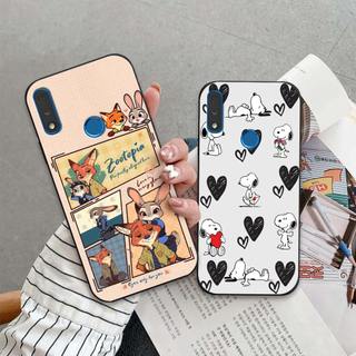Ốp lưng Vsmart Star 3 4 5 / Joy 3 4 In hoạt hình dễ thương chống sốc, mềm bảo vệ camera