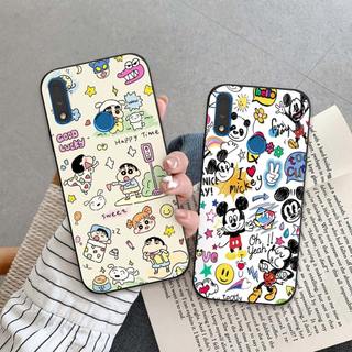 Ốp lưng Vsmart Star 3 4 5 / Joy 3 4 In hoạt hình dễ thương chống sốc, mềm bảo vệ camera