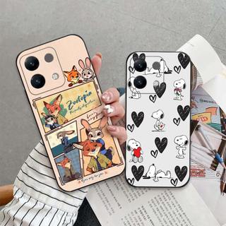 Ốp lưng Xiaomi Poco M6 / M6 Pro In hoạt hình dễ thương chống sốc, mềm bảo vệ camera