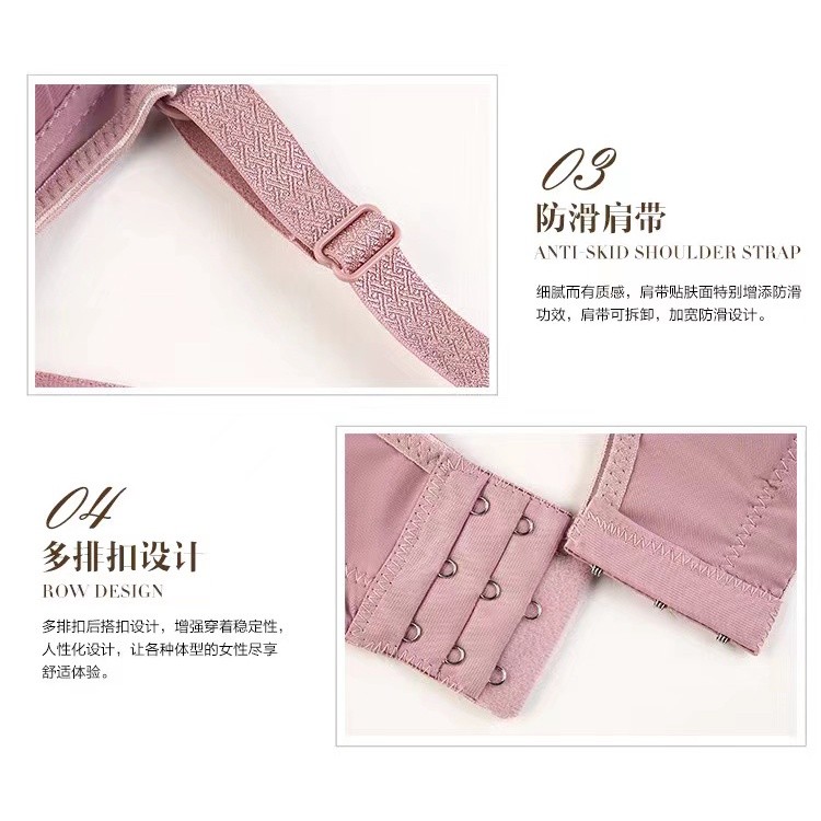 Gợi Cảm Ren Thêu Push Up Áo Ngực Nữ Plus Kích Thước Mỏng Không Dây Tập Hợp Áo Ngực Nữ Điều Chỉnh Áo Ngực