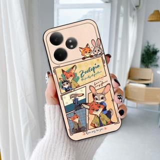 Ốp lưng Realme GT Neo 6 / Neo 6 SE In hoạt hình dễ thương chống sốc, mềm bảo vệ camera